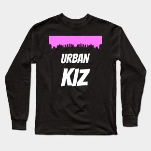 Urban Kiz Kizomba Skyline Tarraxinha dance school Long Sleeve T-Shirt